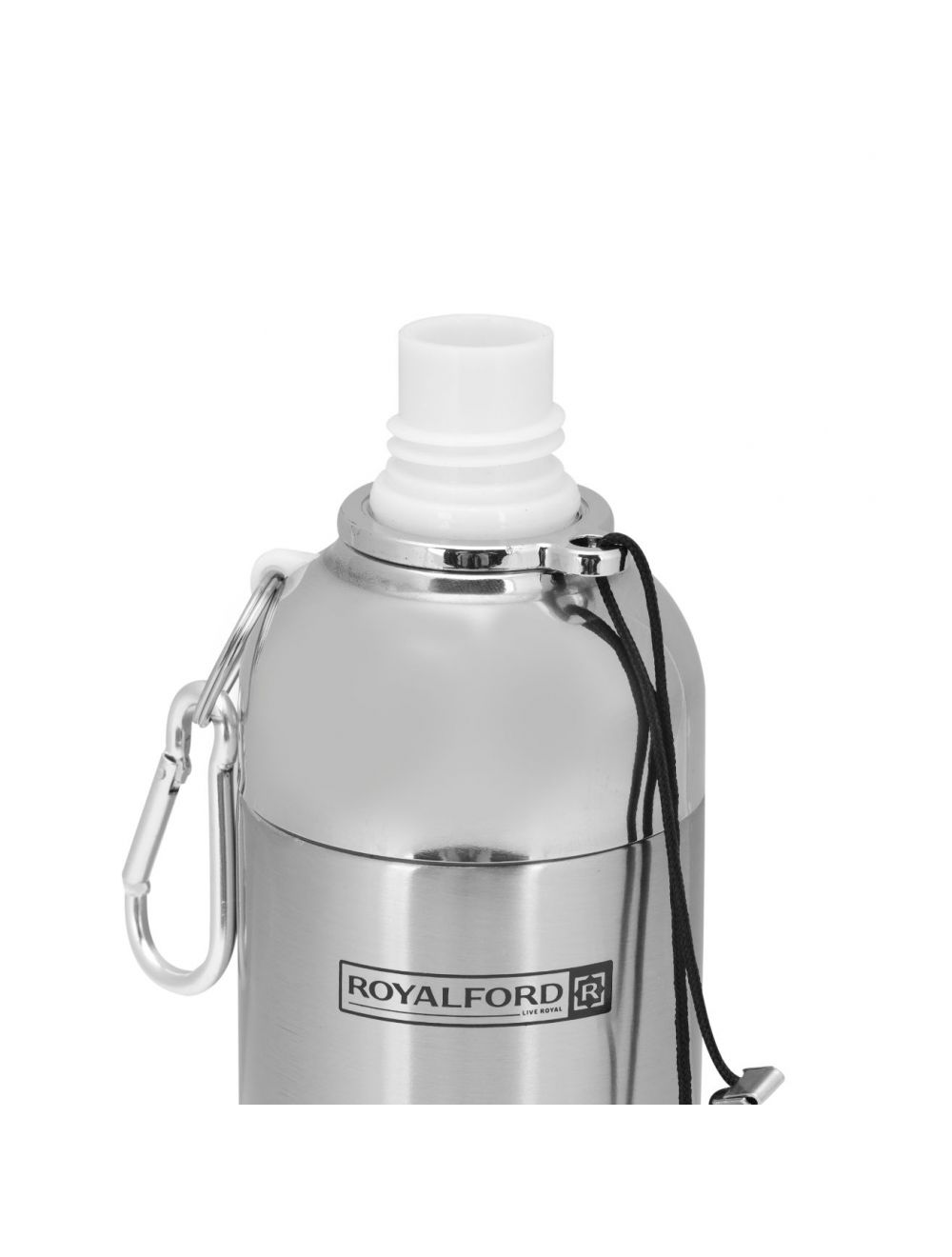 Royalford Stainless Steel Vacuum Sports Bottle, 500 mL RF6147