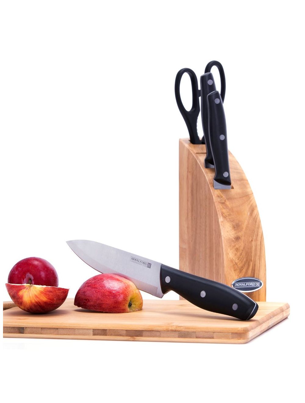 Royalford 5pc Kitchen Knife Utensil Set RF7011