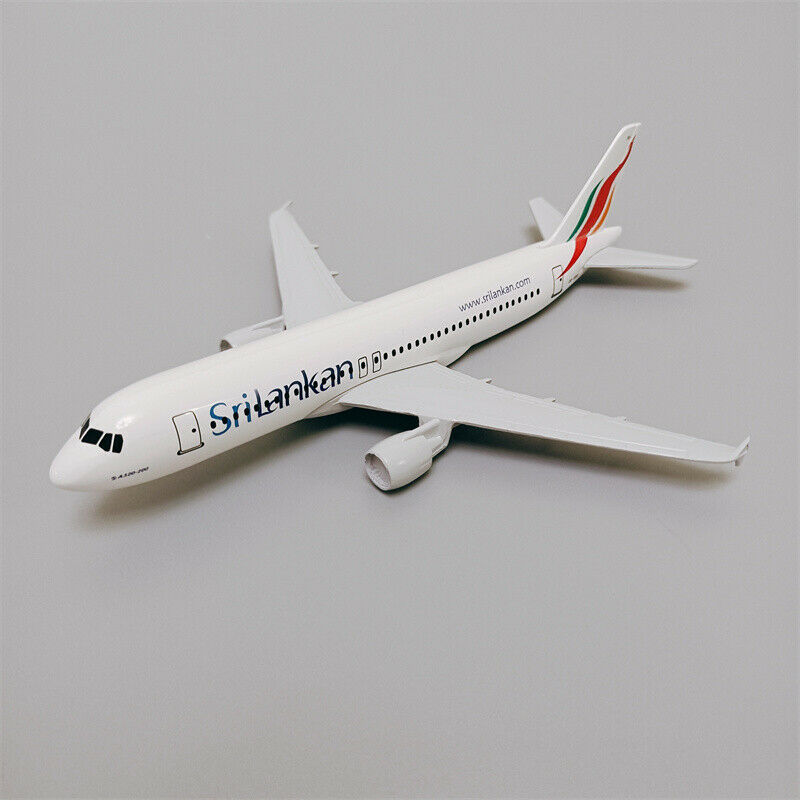 1:400 16cm Sri Lankan  Aircraft Model A320