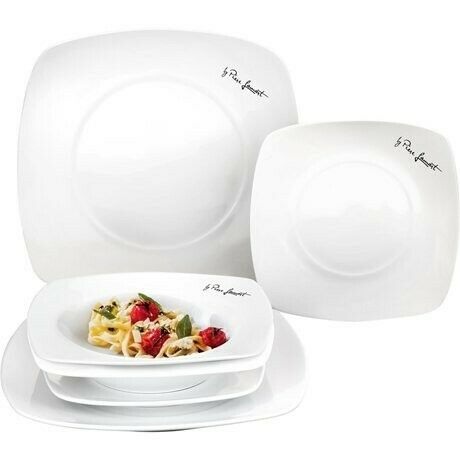 6-PIECE SQUARE DINING PLATE SET - LT9002 | Kitchen Appliance | Halabh.com