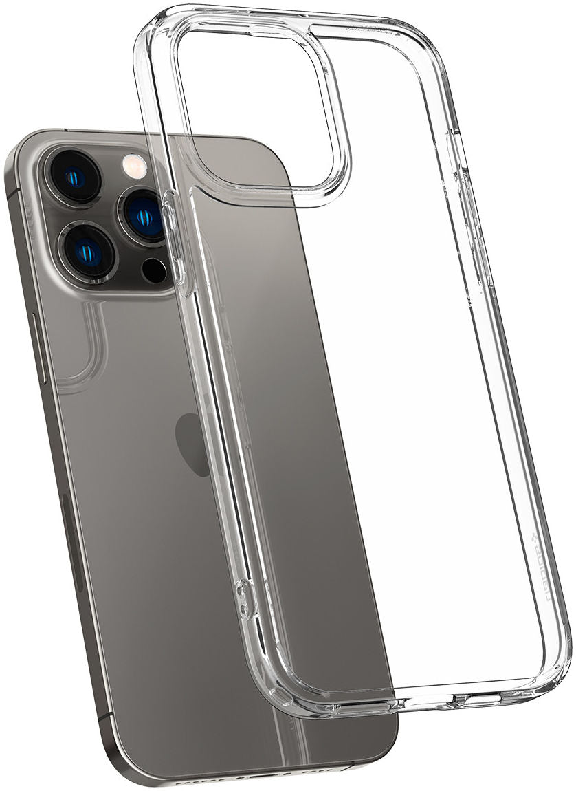 Spigen Case IPhone 14 Pro Max Plus Spigen Crystal Hybrid Slim Clear Casing