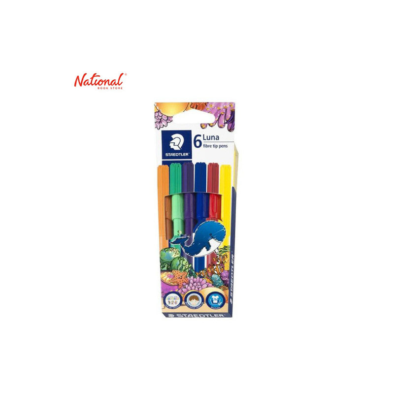 Staedtler Luna Fibre Tip Colored Pens