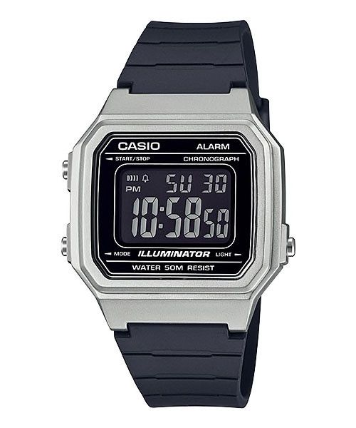 Casio Collection Men's Watch W-217HM-7BVDF | Resin | Water-Resistant | Minimal | Quartz Movement | Lifestyle| Business | Scratch-resistant | Fashionable | Halabh.com