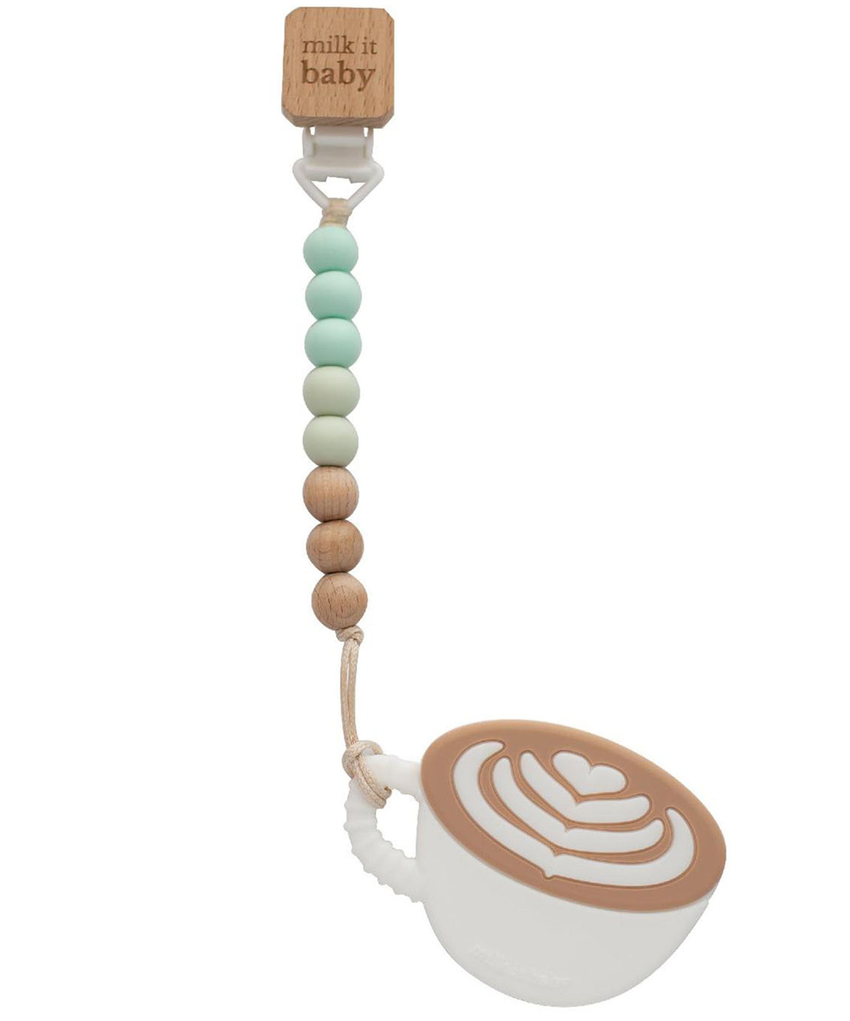 Milk It Baby I Love You A Latte' Teether | Baby Toys & Kids | Halabh.com