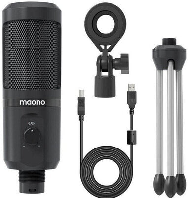 Maono Microphone with Mic Gain