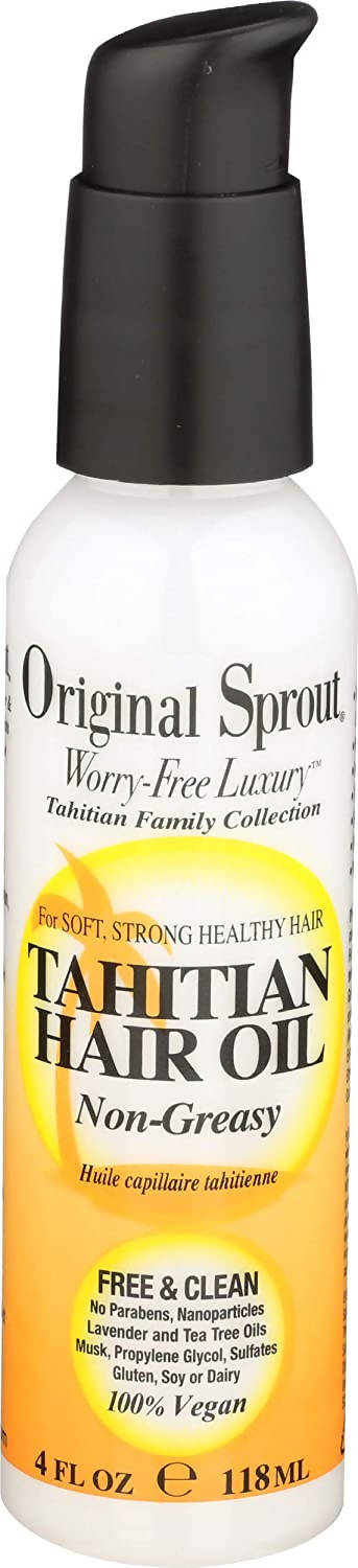 Original Sprout 4 oz Tahitian Hair Oil