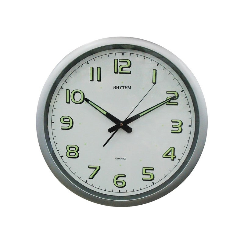 Value Added Wall Clock Metallic Green CMG805NR05 | stylish watch | accurate timekeeping | wall clock | round clock | Casio watch | wall watch | home décor | timepiece | Halabh.com