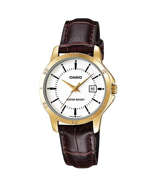 Casio Women's Analog Date Leather Watch | Watches & Accessories | Beast Watches in Bahrain | Halabh.com