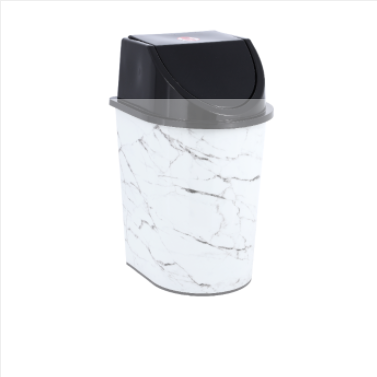 Delcasa Plastic Dust Bin With Lid 20L - DC1973