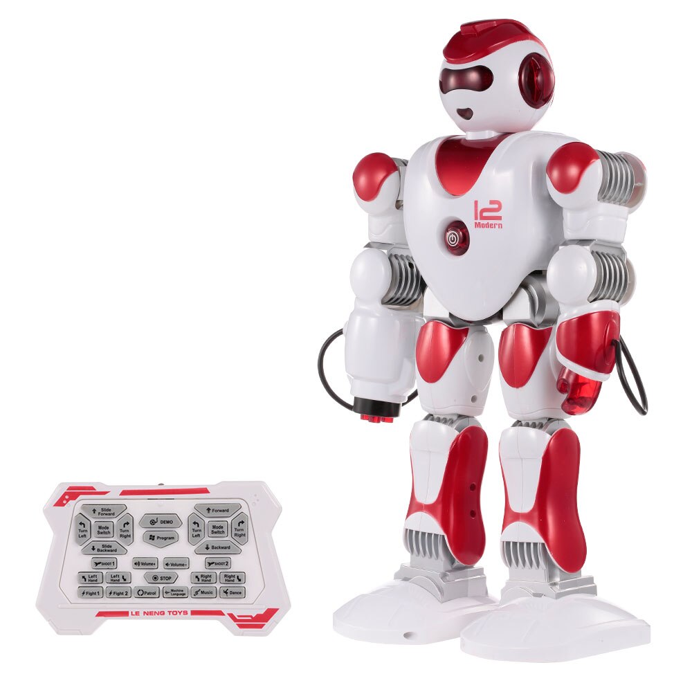 Intelligent Robot K2 Smart Strike Force Robot Programmable Music Dance RC Toy for Kids Gift