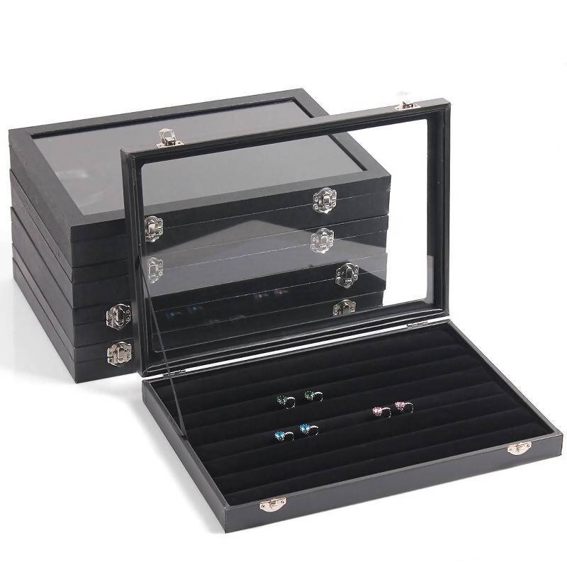 Ring Organizer Box Storage Tray Which Holds Rings