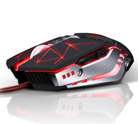 Buy T-WOLF V7 Wired Gaming Mouse | Best Gaming Mouse | Halabh
