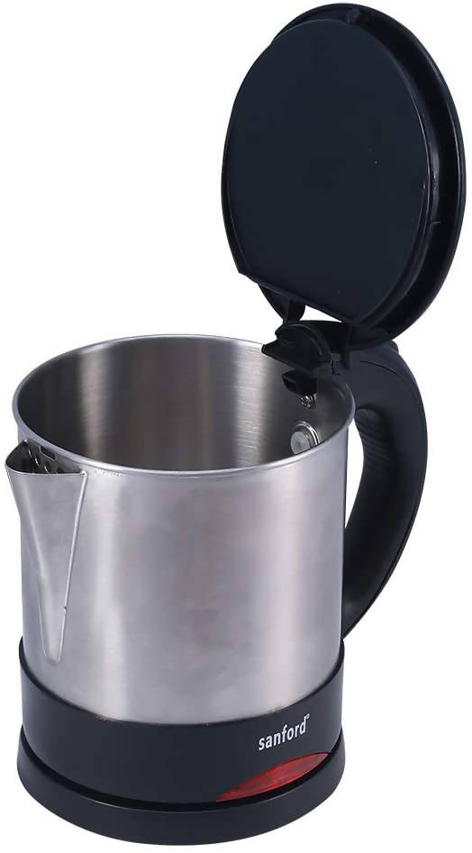 Sanford Stainless Steel Electric Kettle Black & Silver
