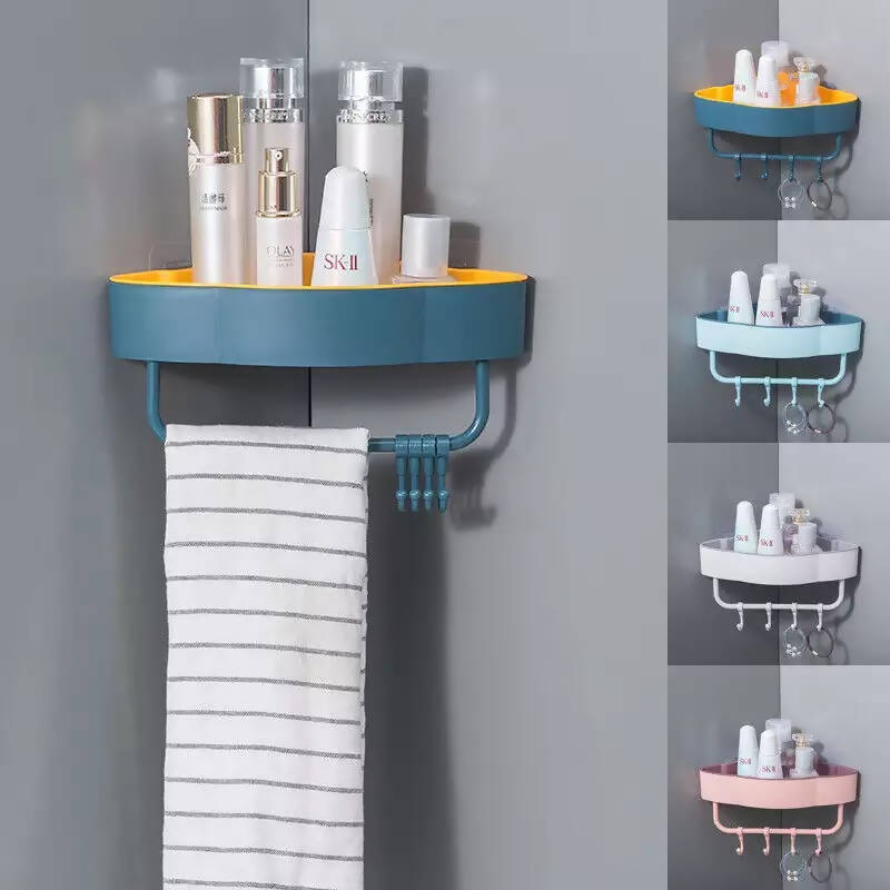 Bathroom Shelf Organizer Snap Corner Cabinet Caddy Bathroom Corner Cabinet Shower Storage Wall Holder Shampoo Holder