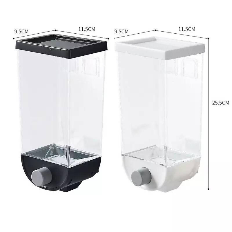 Cereal Dispenser Container Wall Mounted Tank 1500ML | Kitchen Appliance | Halabh.com