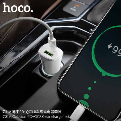 Hoco Port With Lighting Cable Car Charger